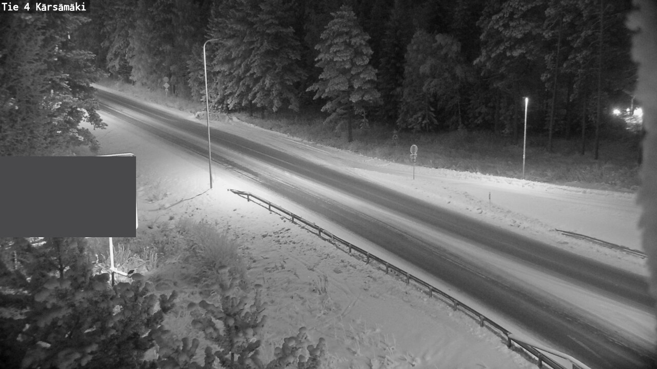 Weather Camera Image Väg 4 Kärsämäki, Kärsämäki, Pohjois-Pohjanmaa
