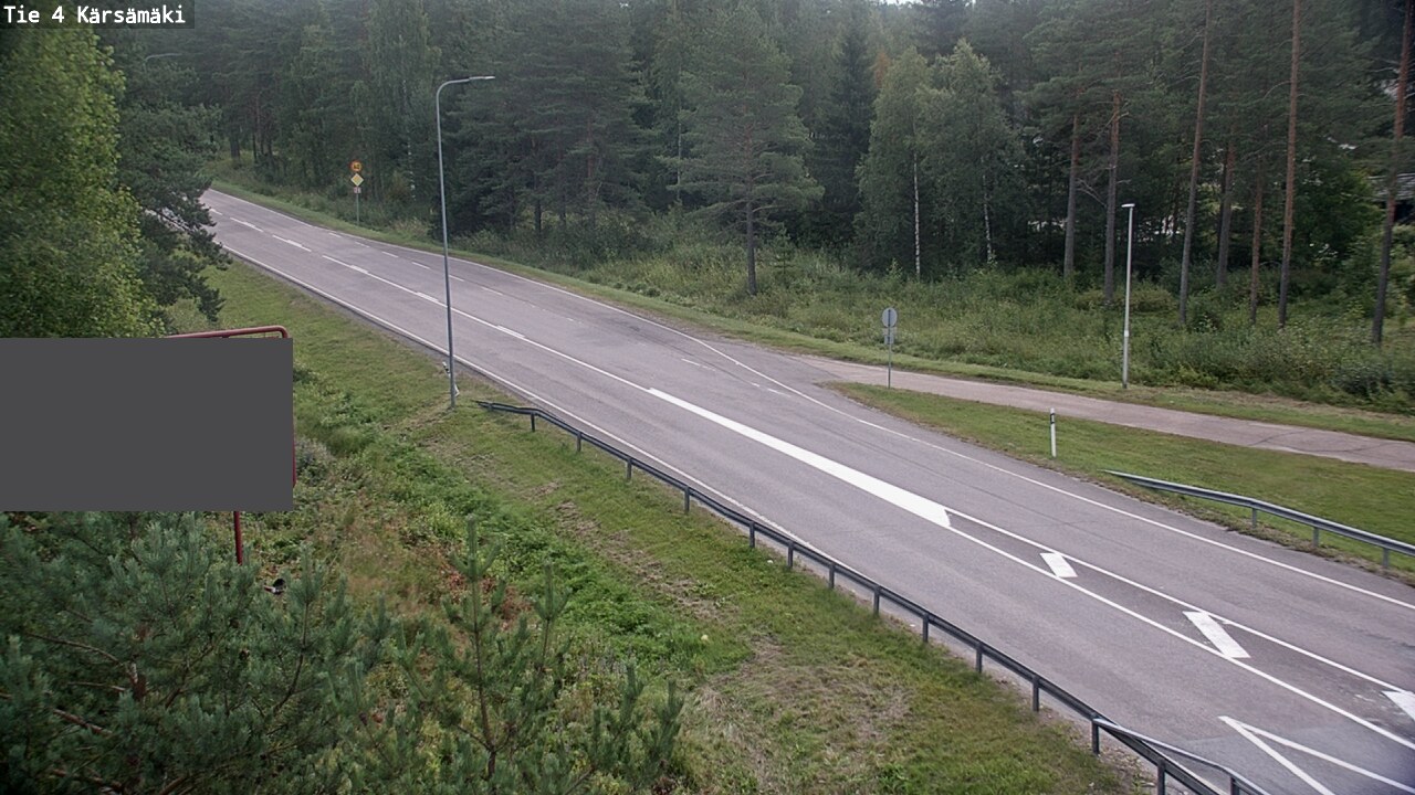 Weather Camera Image Road 4 Kärsämäki, Kärsämäki, Pohjois-Pohjanmaa