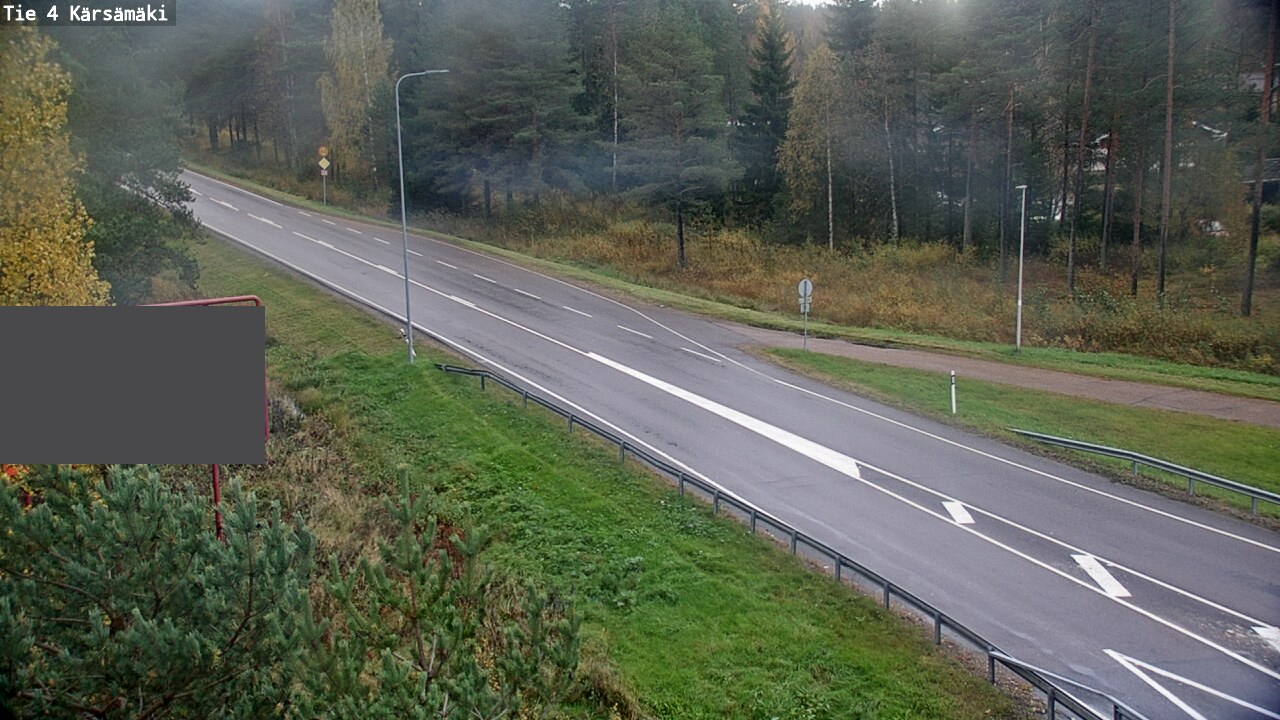 Weather Camera Image Väg 4 Kärsämäki, Kärsämäki, Pohjois-Pohjanmaa