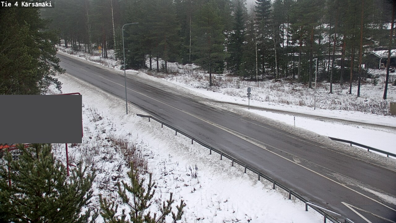 Weather Camera Image Road 4 Kärsämäki, Kärsämäki, Pohjois-Pohjanmaa