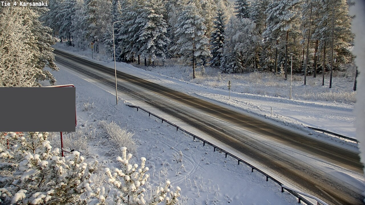Weather Camera Image Road 4 Kärsämäki, Kärsämäki, Pohjois-Pohjanmaa