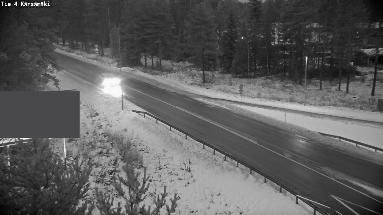 Weather Camera Image Väg 4 Kärsämäki, Kärsämäki, Pohjois-Pohjanmaa