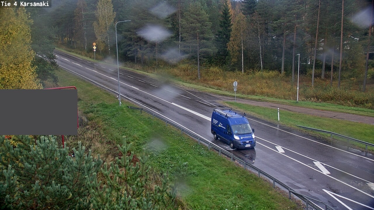 Weather Camera Image Väg 4 Kärsämäki, Kärsämäki, Pohjois-Pohjanmaa