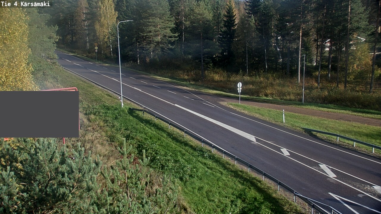 Weather Camera Image Väg 4 Kärsämäki, Kärsämäki, Pohjois-Pohjanmaa