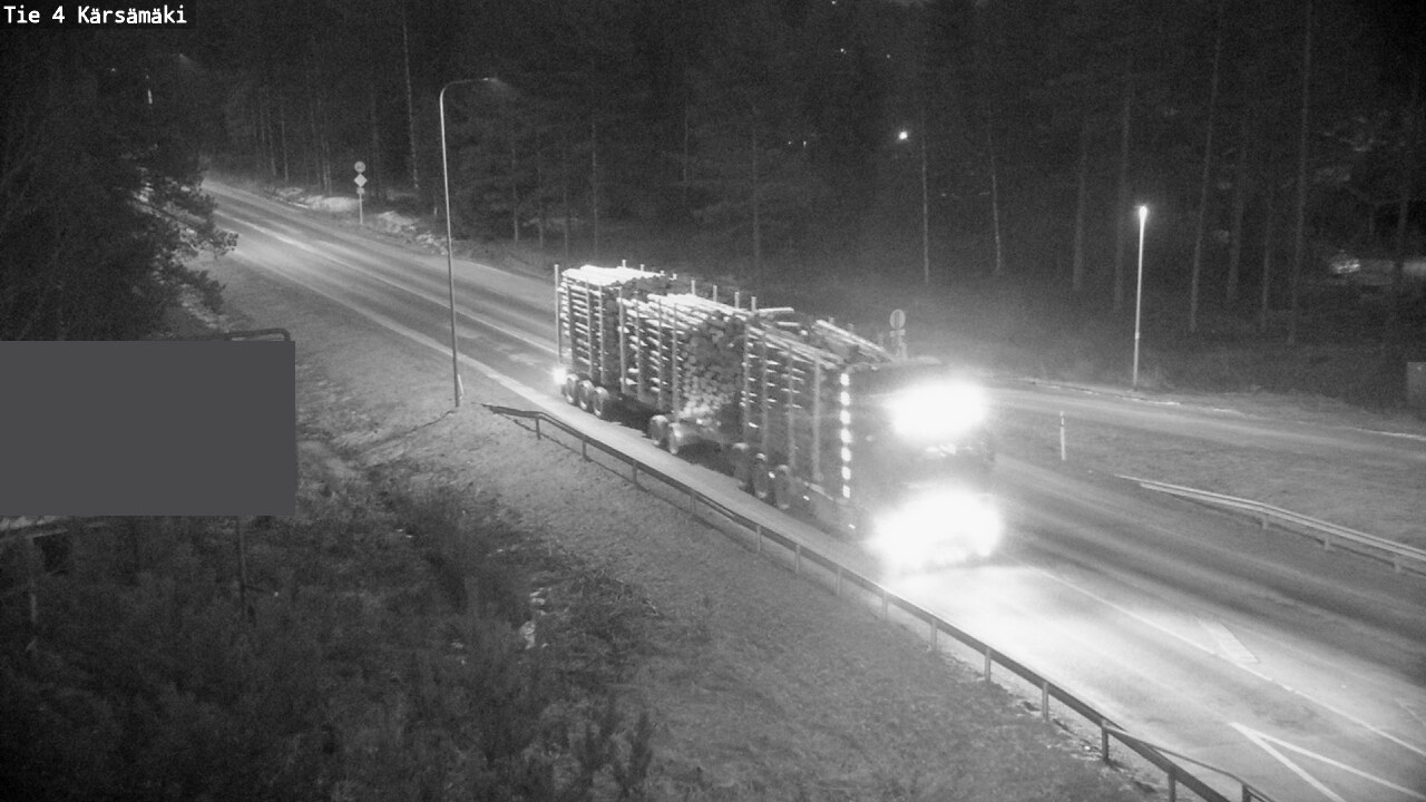 Weather Camera Image Road 4 Kärsämäki, Kärsämäki, Pohjois-Pohjanmaa