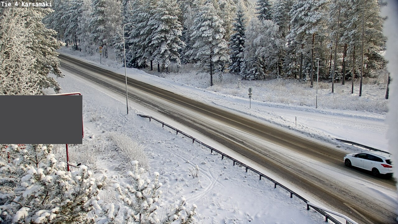 Weather Camera Image Road 4 Kärsämäki, Kärsämäki, Pohjois-Pohjanmaa