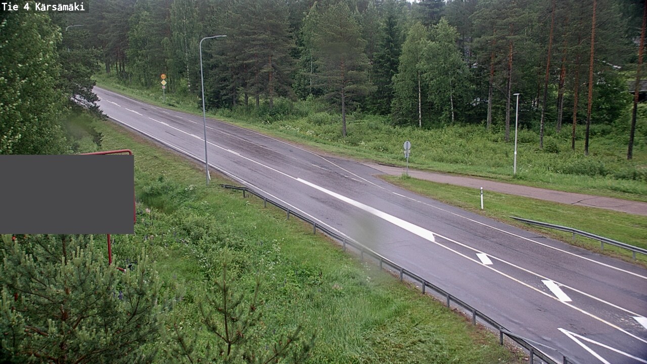 Weather Camera Image Road 4 Kärsämäki, Kärsämäki, Pohjois-Pohjanmaa