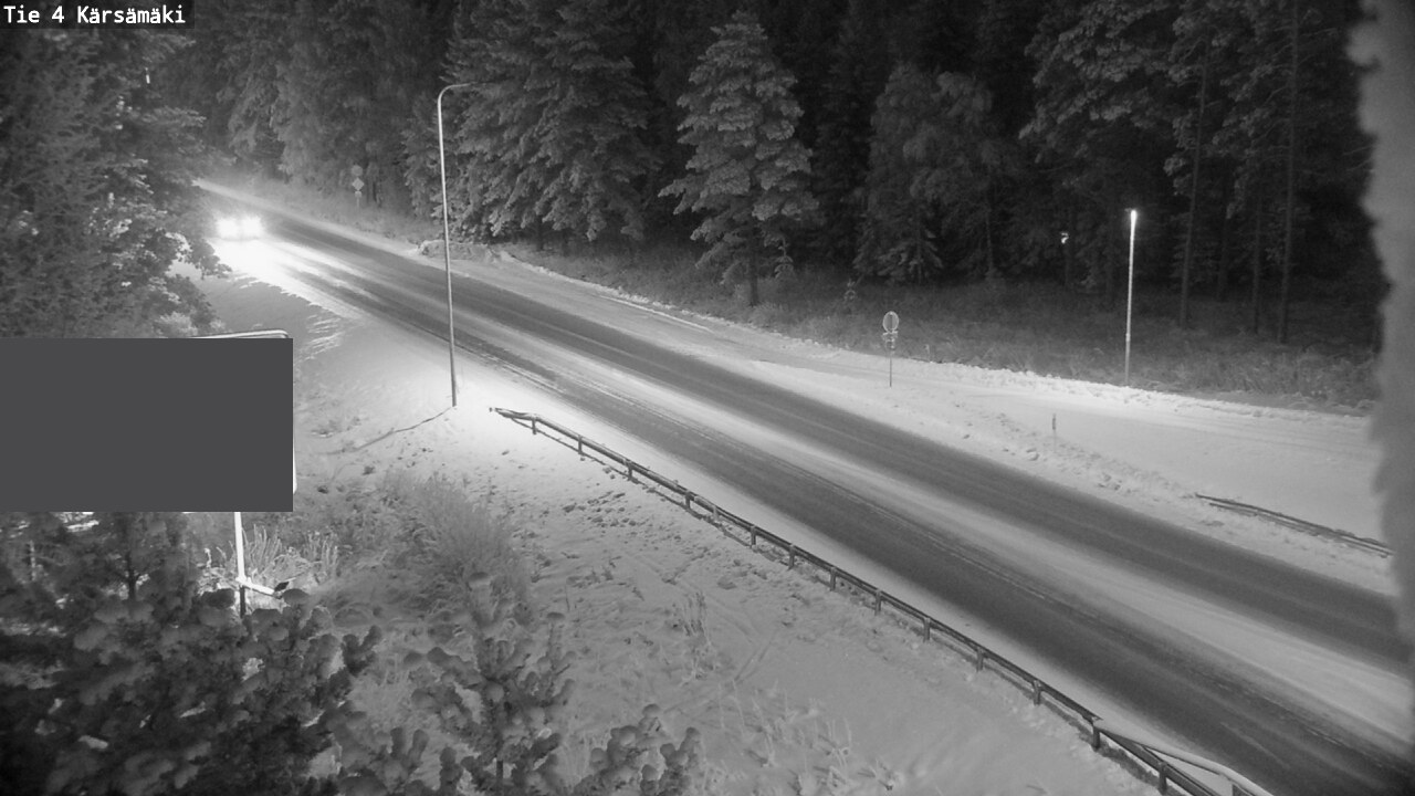 Weather Camera Image Väg 4 Kärsämäki, Kärsämäki, Pohjois-Pohjanmaa