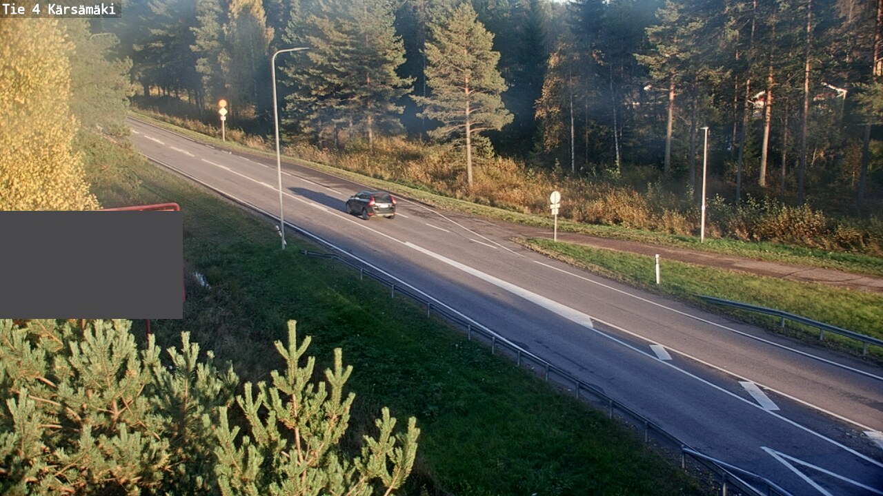 Weather Camera Image Väg 4 Kärsämäki, Kärsämäki, Pohjois-Pohjanmaa