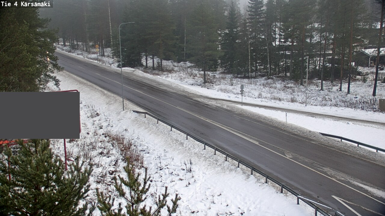 Weather Camera Image Road 4 Kärsämäki, Kärsämäki, Pohjois-Pohjanmaa