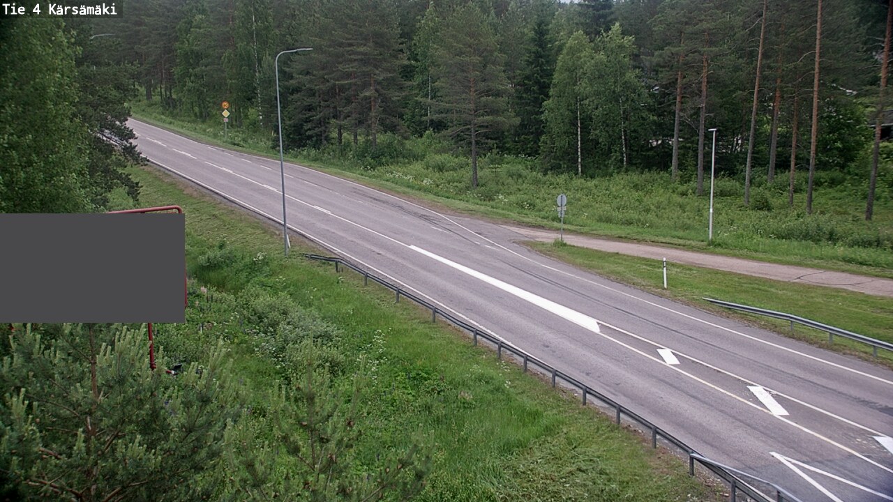 Weather Camera Image Road 4 Kärsämäki, Kärsämäki, Pohjois-Pohjanmaa