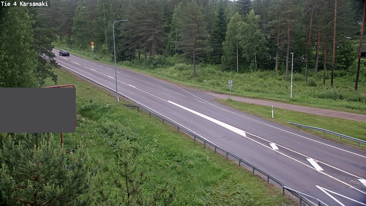 Weather Camera Image Road 4 Kärsämäki, Kärsämäki, Pohjois-Pohjanmaa