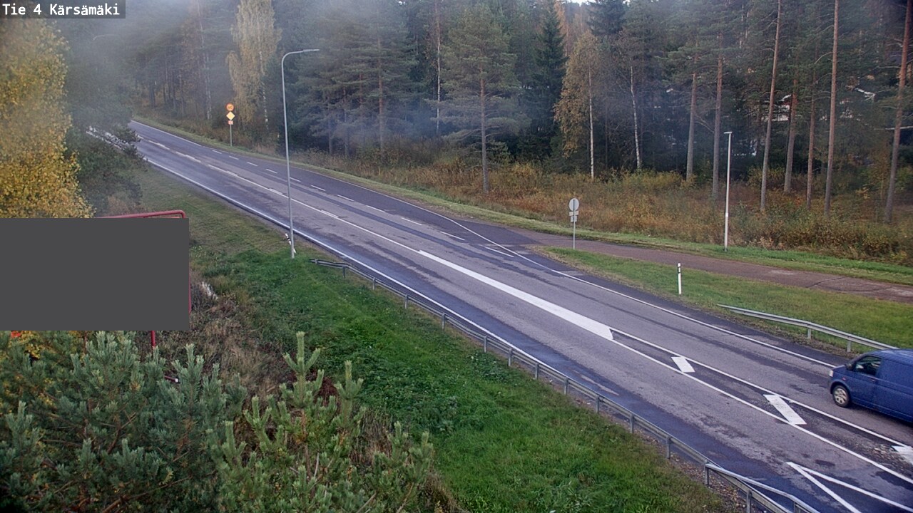Weather Camera Image Väg 4 Kärsämäki, Kärsämäki, Pohjois-Pohjanmaa