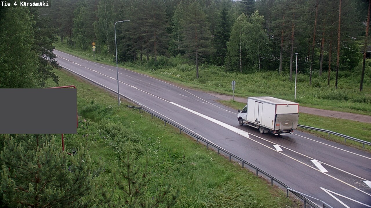 Weather Camera Image Road 4 Kärsämäki, Kärsämäki, Pohjois-Pohjanmaa