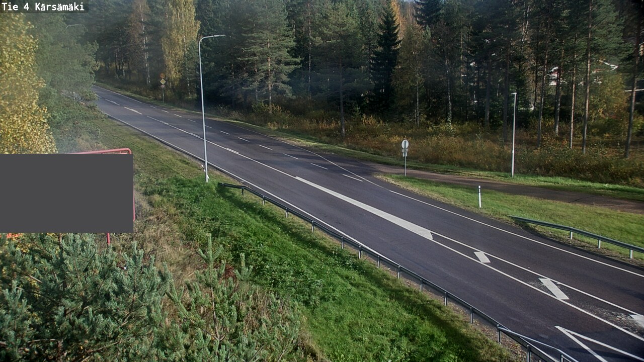 Weather Camera Image Väg 4 Kärsämäki, Kärsämäki, Pohjois-Pohjanmaa