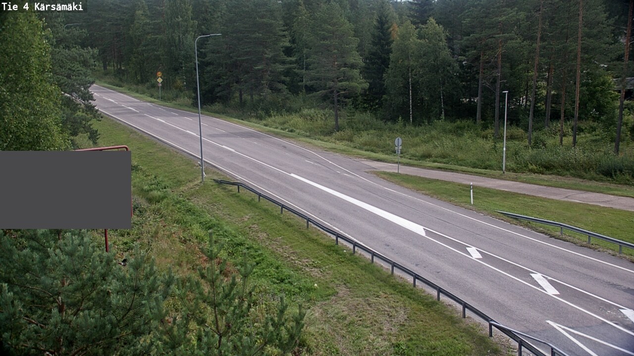 Weather Camera Image Väg 4 Kärsämäki, Kärsämäki, Pohjois-Pohjanmaa