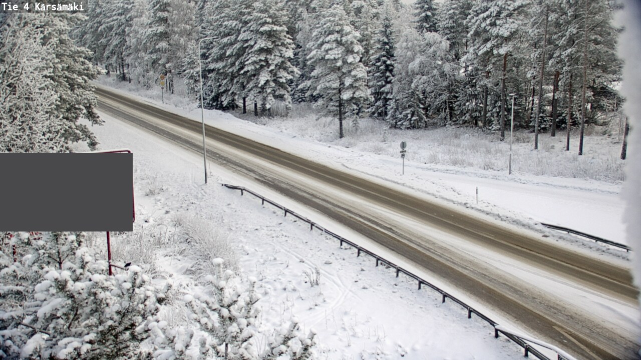 Weather Camera Image Road 4 Kärsämäki, Kärsämäki, Pohjois-Pohjanmaa