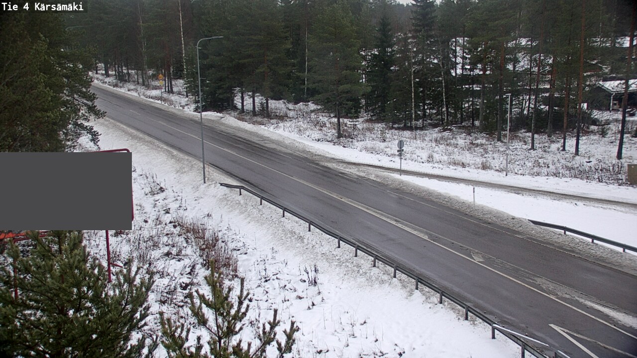 Weather Camera Image Road 4 Kärsämäki, Kärsämäki, Pohjois-Pohjanmaa