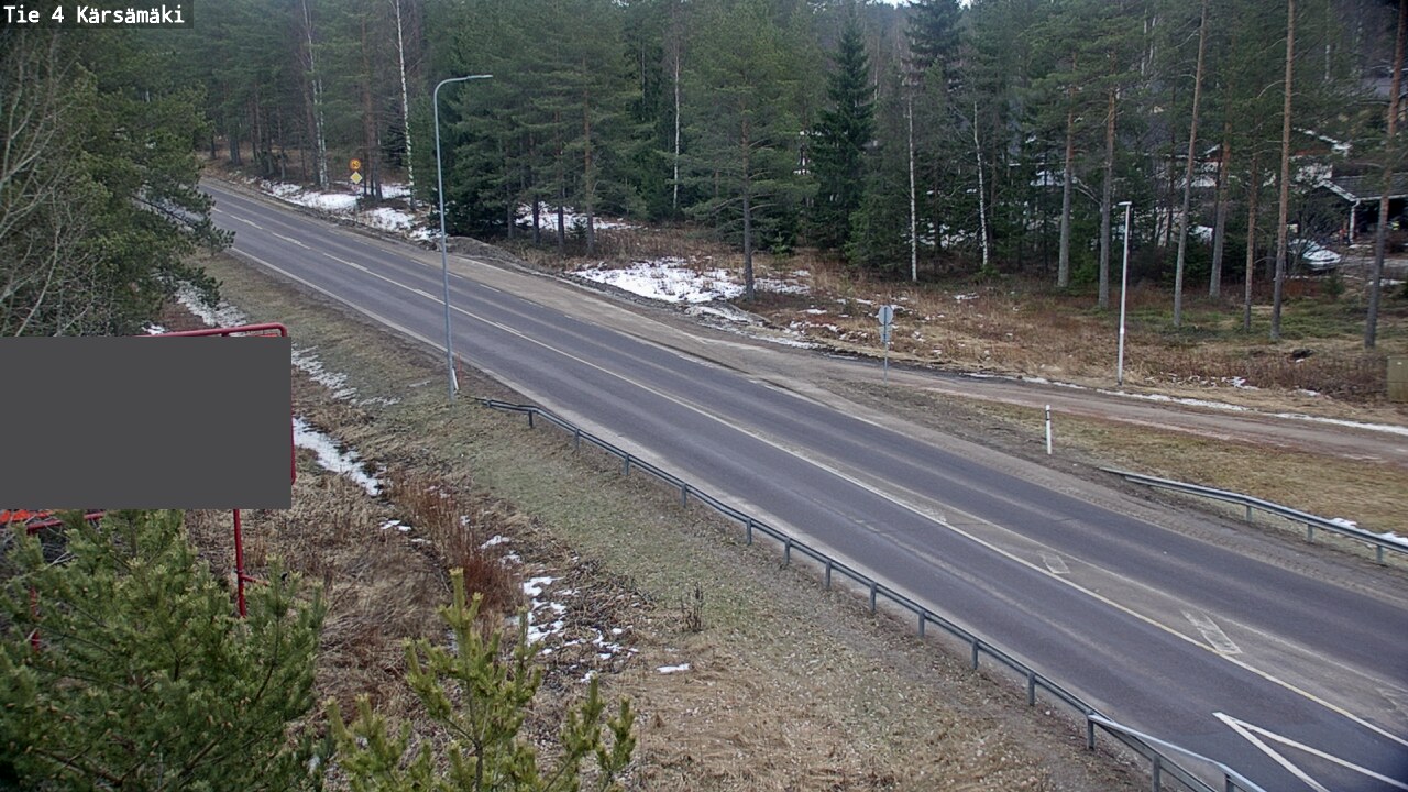 Weather Camera Image Road 4 Kärsämäki, Kärsämäki, Pohjois-Pohjanmaa