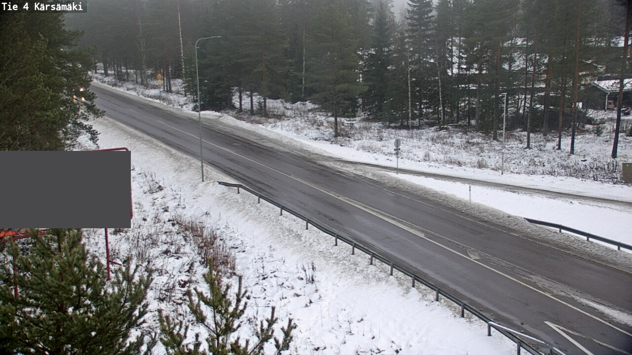 Weather Camera Image Road 4 Kärsämäki, Kärsämäki, Pohjois-Pohjanmaa