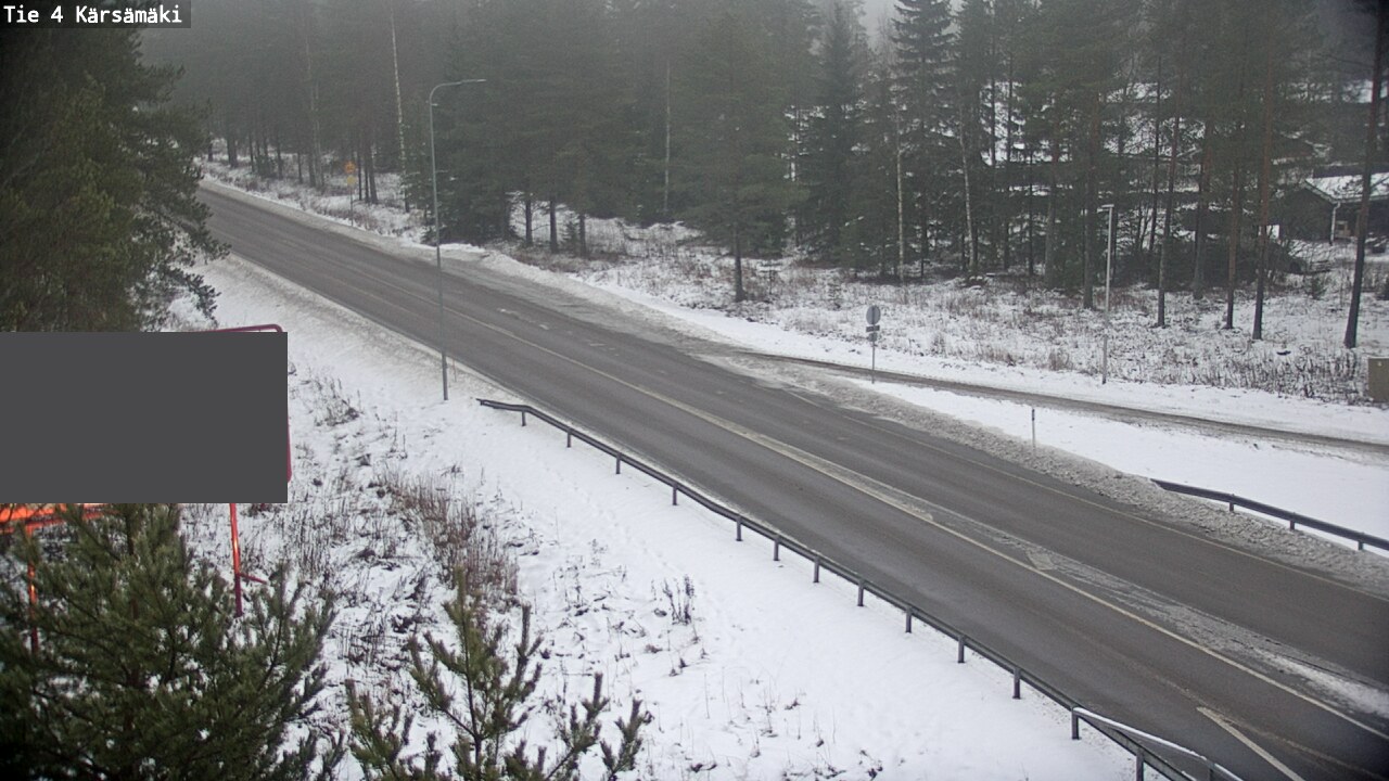 Weather Camera Image Road 4 Kärsämäki, Kärsämäki, Pohjois-Pohjanmaa