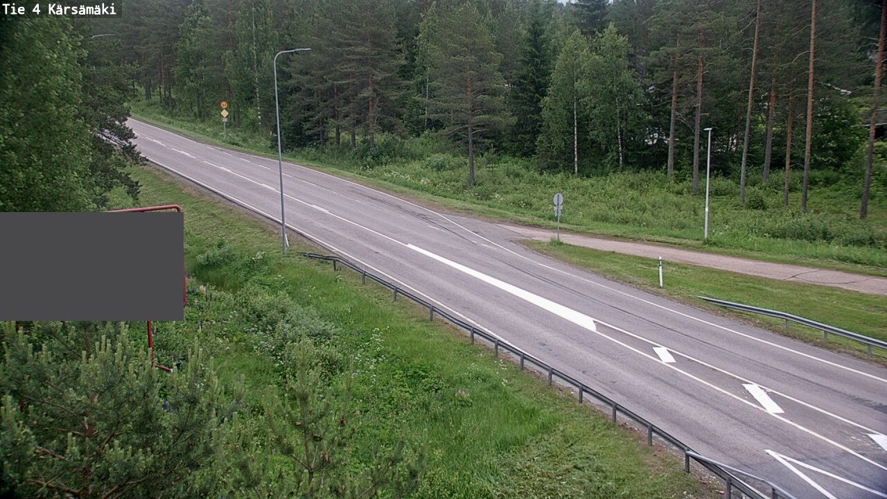 Weather Camera Image Road 4 Kärsämäki, Kärsämäki, Pohjois-Pohjanmaa