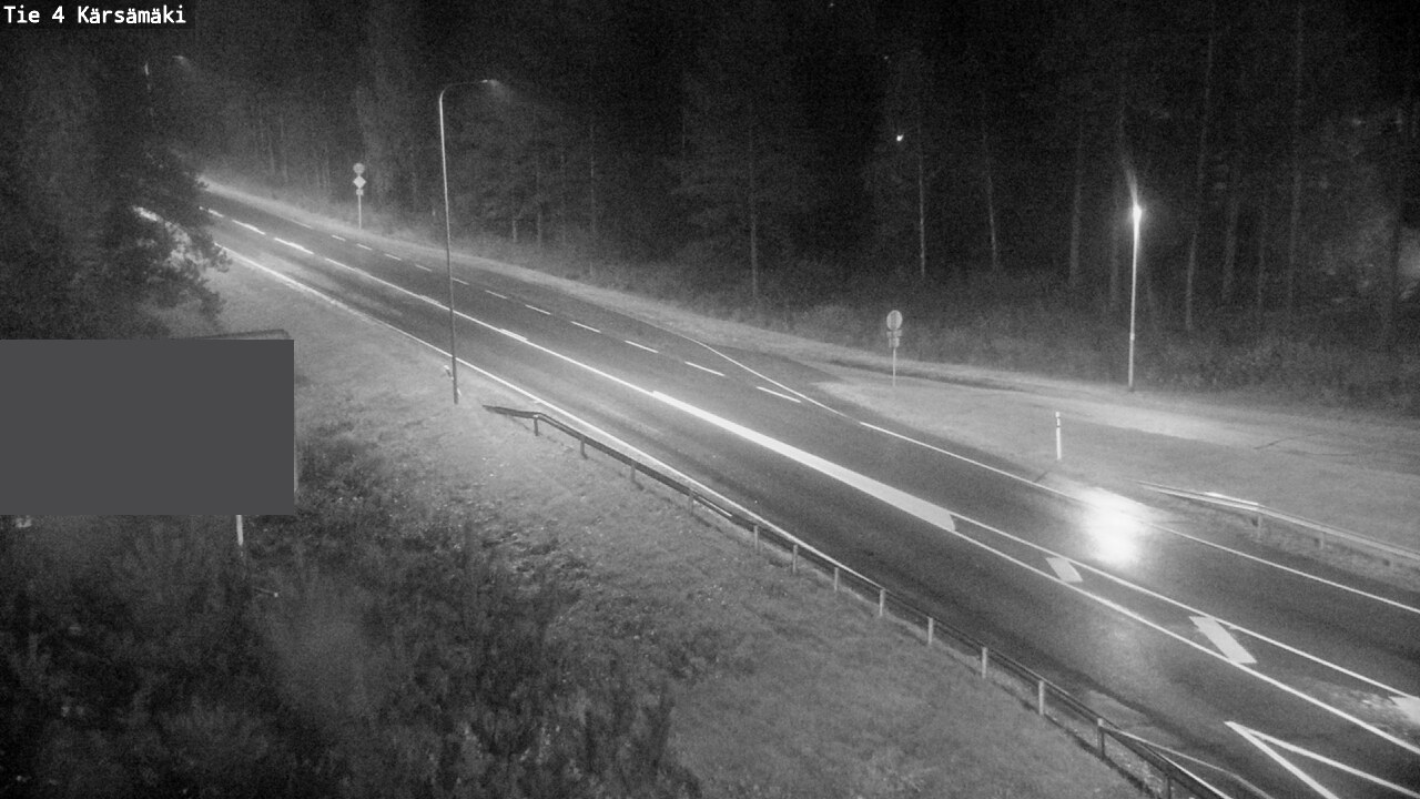 Weather Camera Image Väg 4 Kärsämäki, Kärsämäki, Pohjois-Pohjanmaa