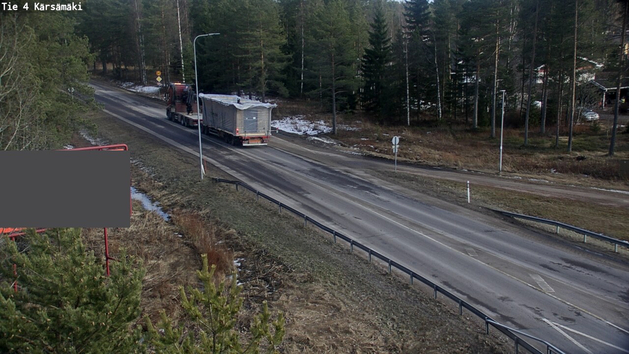 Weather Camera Image Road 4 Kärsämäki, Kärsämäki, Pohjois-Pohjanmaa