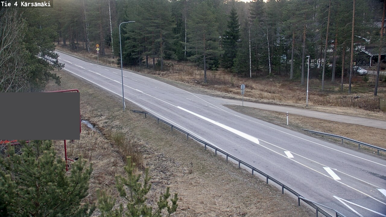 Weather Camera Image Väg 4 Kärsämäki, Kärsämäki, Pohjois-Pohjanmaa
