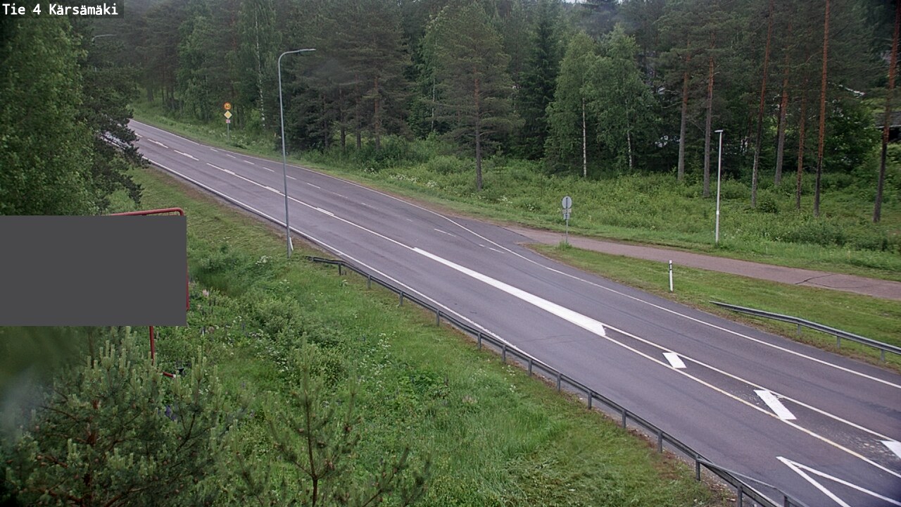 Weather Camera Image Road 4 Kärsämäki, Kärsämäki, Pohjois-Pohjanmaa