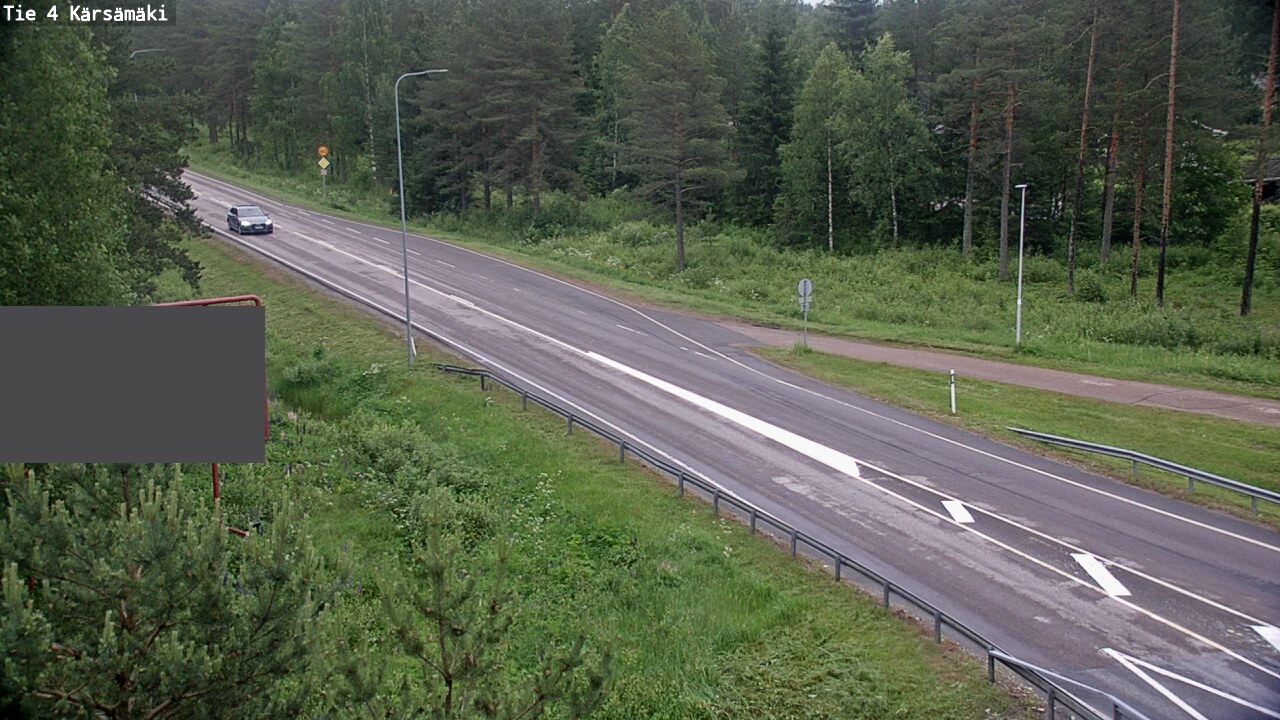 Weather Camera Image Road 4 Kärsämäki, Kärsämäki, Pohjois-Pohjanmaa