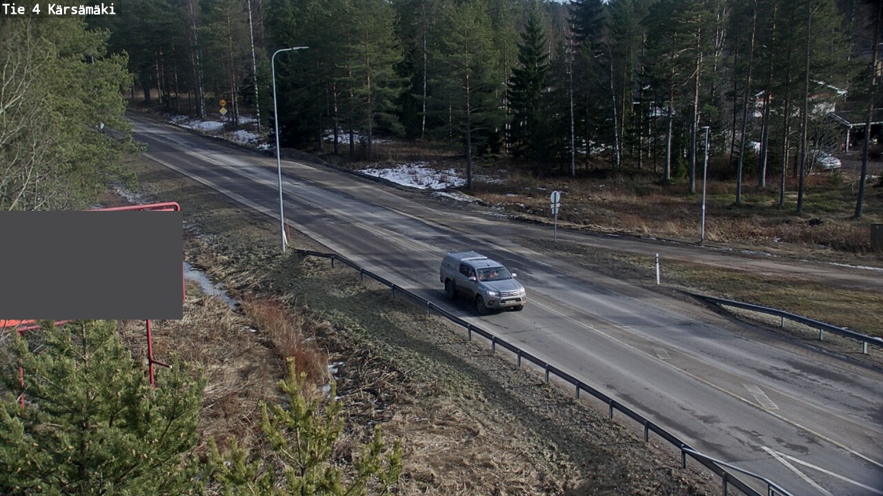 Weather Camera Image Road 4 Kärsämäki, Kärsämäki, Pohjois-Pohjanmaa