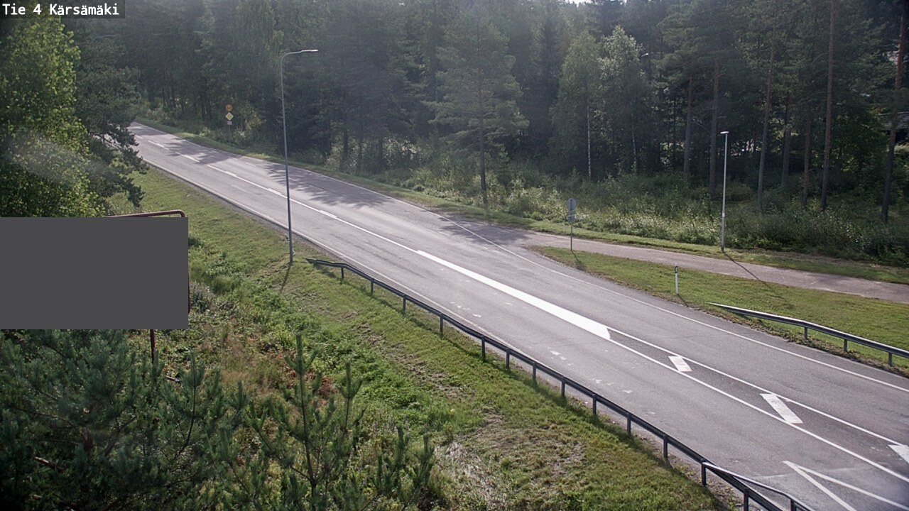 Weather Camera Image Road 4 Kärsämäki, Kärsämäki, Pohjois-Pohjanmaa