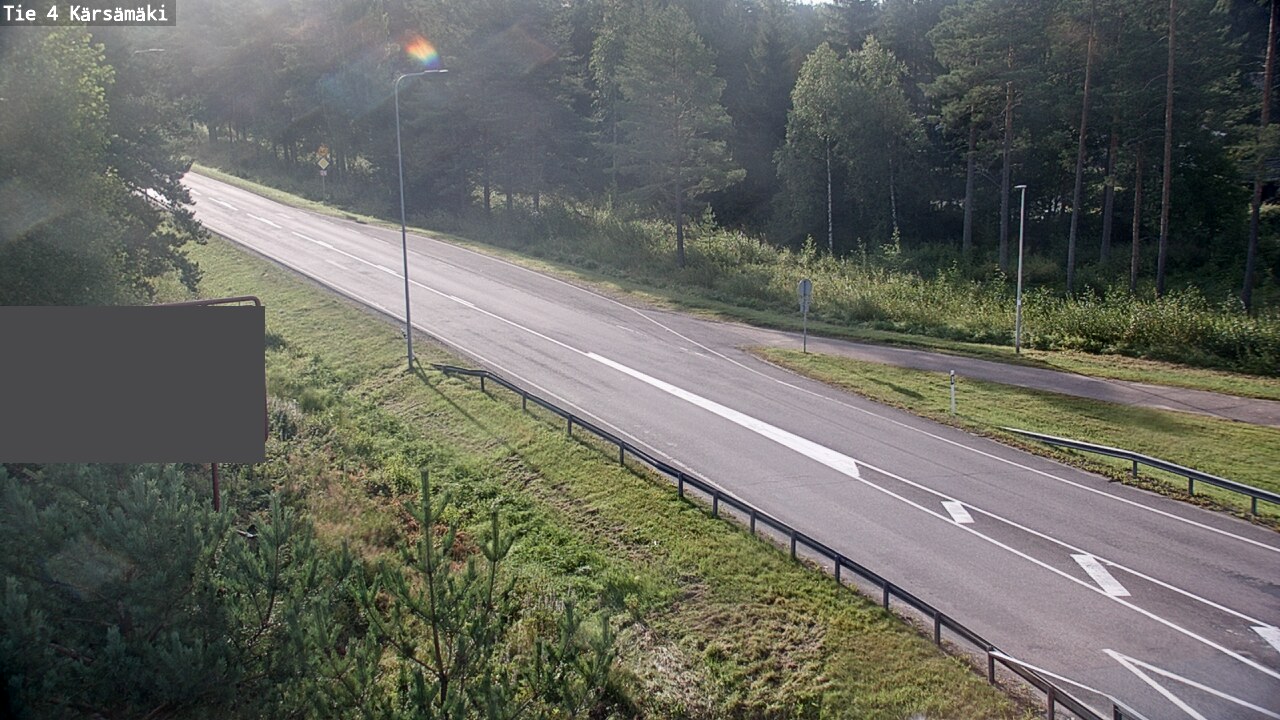 Weather Camera Image Road 4 Kärsämäki, Kärsämäki, Pohjois-Pohjanmaa