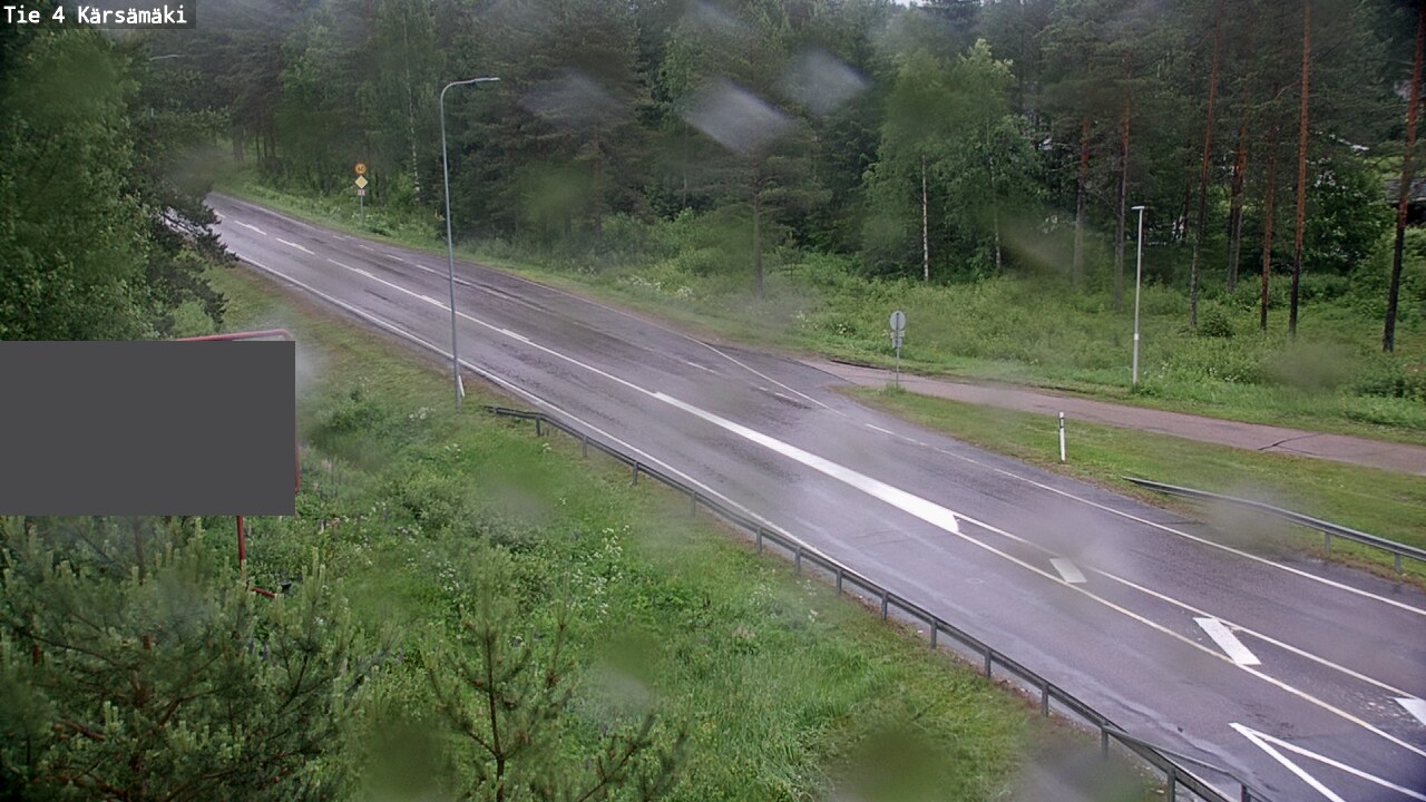 Weather Camera Image Road 4 Kärsämäki, Kärsämäki, Pohjois-Pohjanmaa