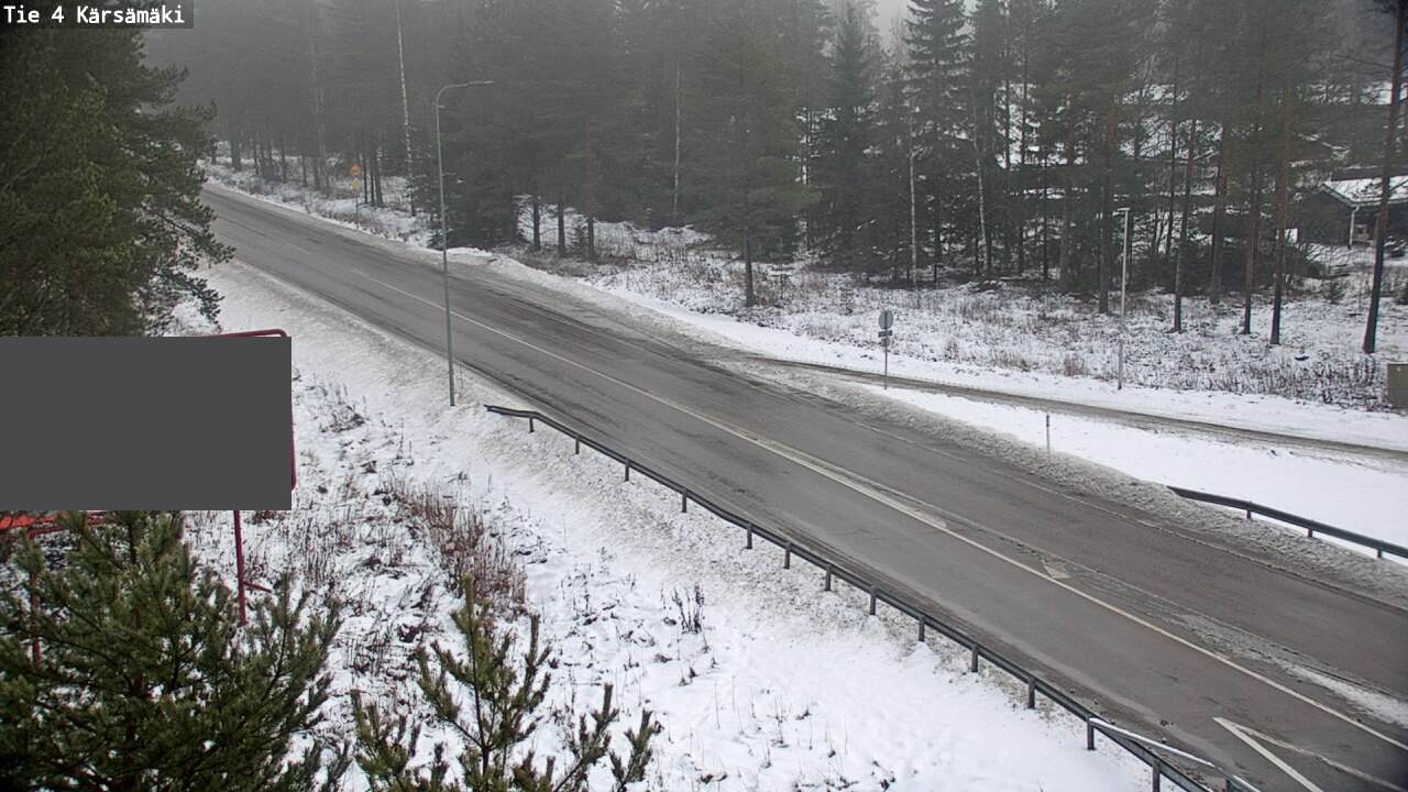 Weather Camera Image Road 4 Kärsämäki, Kärsämäki, Pohjois-Pohjanmaa