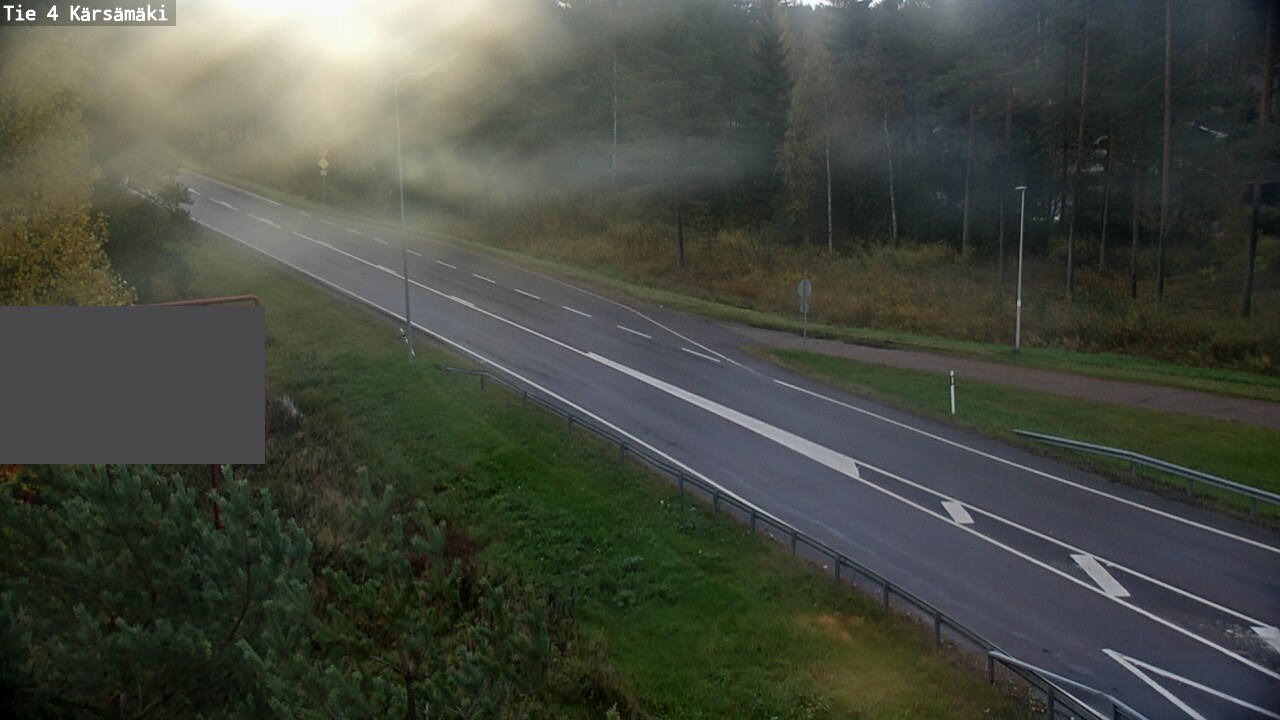 Weather Camera Image Väg 4 Kärsämäki, Kärsämäki, Pohjois-Pohjanmaa