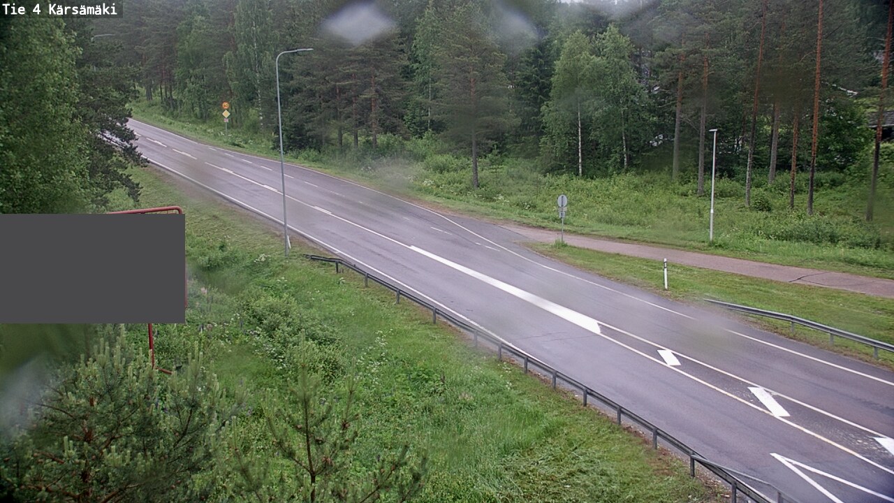 Weather Camera Image Road 4 Kärsämäki, Kärsämäki, Pohjois-Pohjanmaa