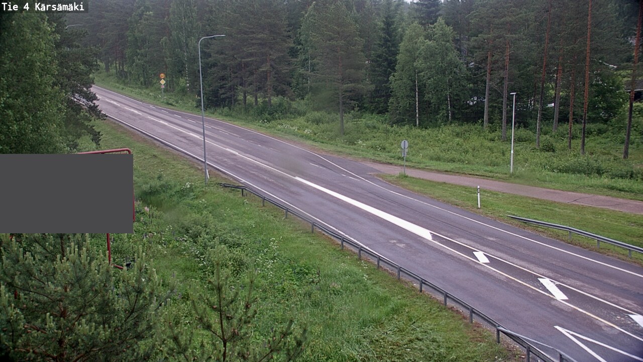 Weather Camera Image Road 4 Kärsämäki, Kärsämäki, Pohjois-Pohjanmaa