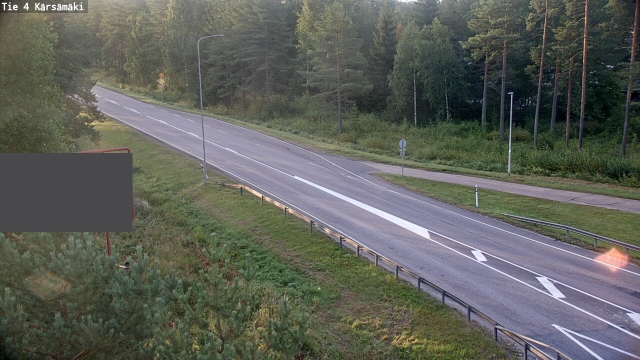 Weather Camera Image Road 4 Kärsämäki, Kärsämäki, Pohjois-Pohjanmaa