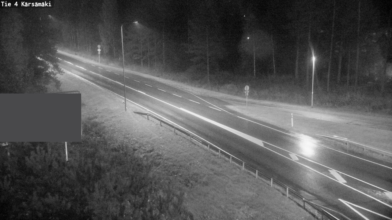 Weather Camera Image Väg 4 Kärsämäki, Kärsämäki, Pohjois-Pohjanmaa