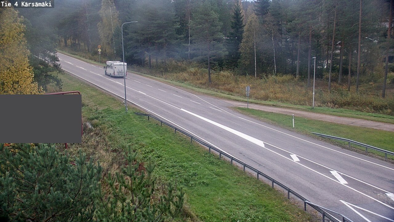 Weather Camera Image Road 4 Kärsämäki, Kärsämäki, Pohjois-Pohjanmaa
