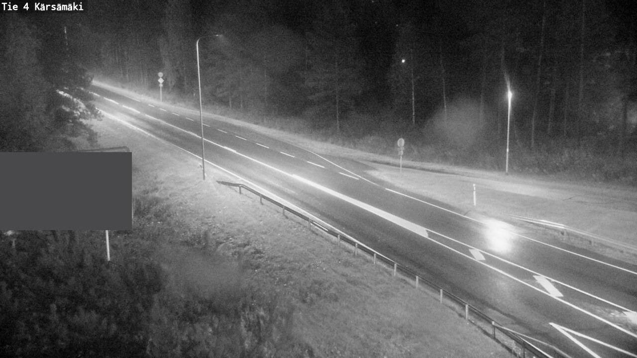 Weather Camera Image Väg 4 Kärsämäki, Kärsämäki, Pohjois-Pohjanmaa