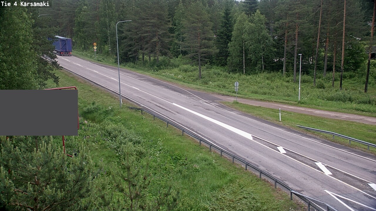 Weather Camera Image Road 4 Kärsämäki, Kärsämäki, Pohjois-Pohjanmaa