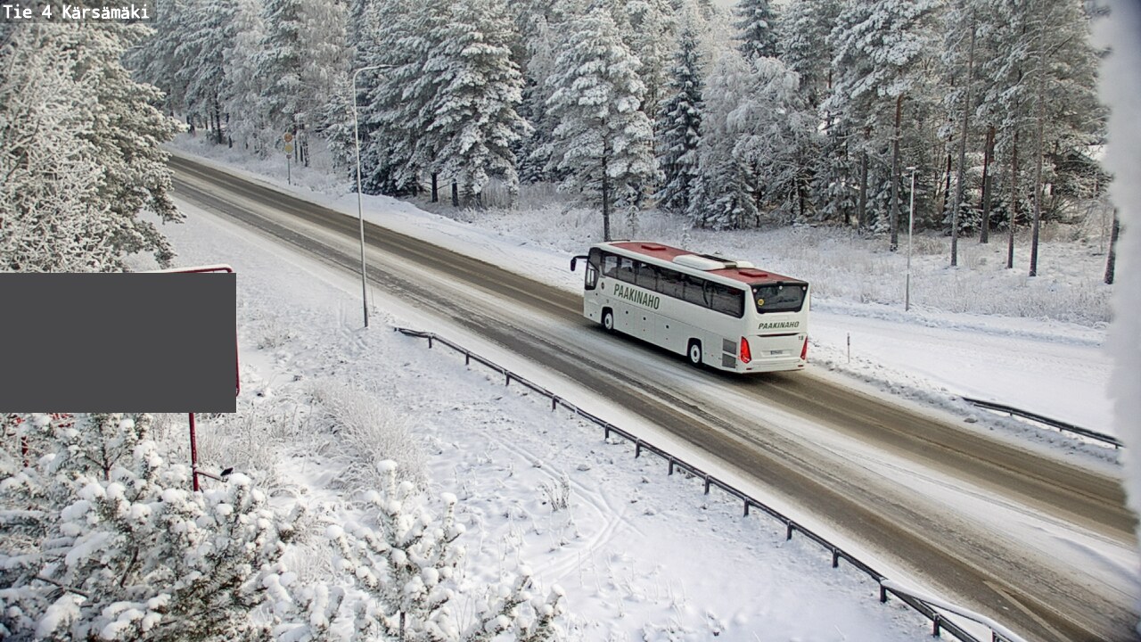 Weather Camera Image Road 4 Kärsämäki, Kärsämäki, Pohjois-Pohjanmaa