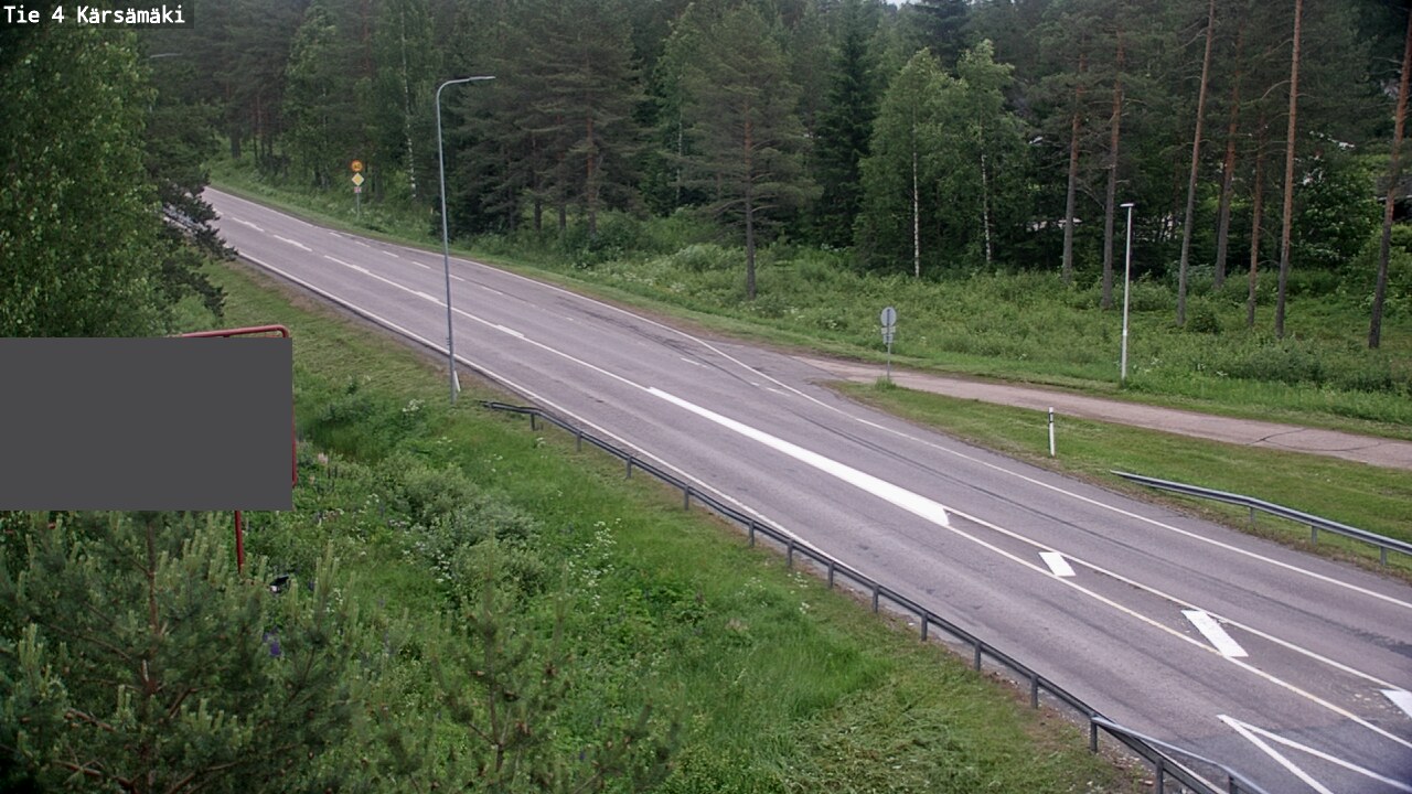 Weather Camera Image Road 4 Kärsämäki, Kärsämäki, Pohjois-Pohjanmaa