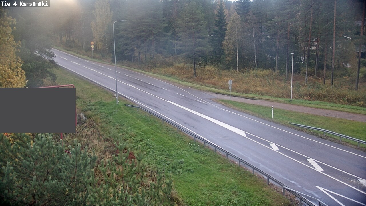 Weather Camera Image Road 4 Kärsämäki, Kärsämäki, Pohjois-Pohjanmaa