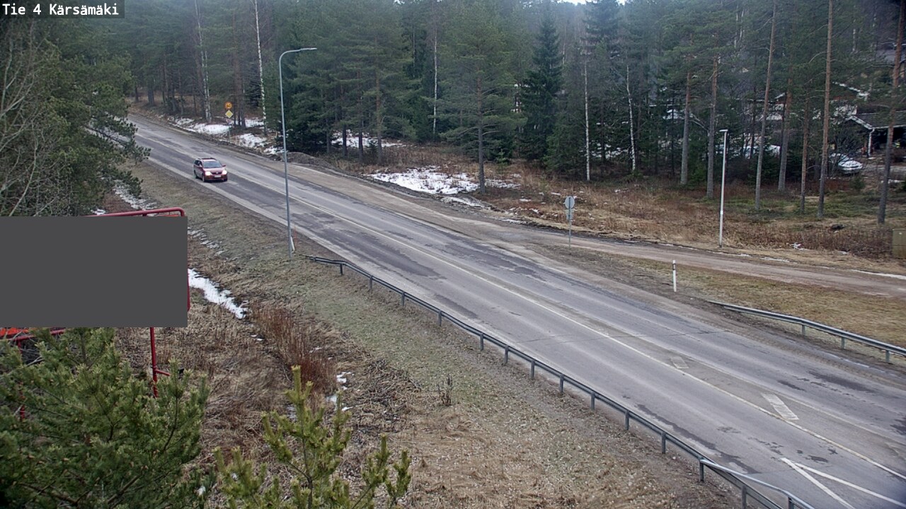 Weather Camera Image Road 4 Kärsämäki, Kärsämäki, Pohjois-Pohjanmaa