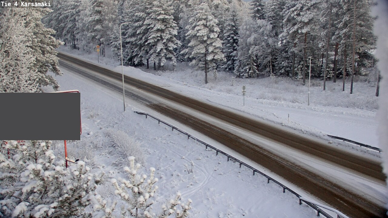 Weather Camera Image Road 4 Kärsämäki, Kärsämäki, Pohjois-Pohjanmaa
