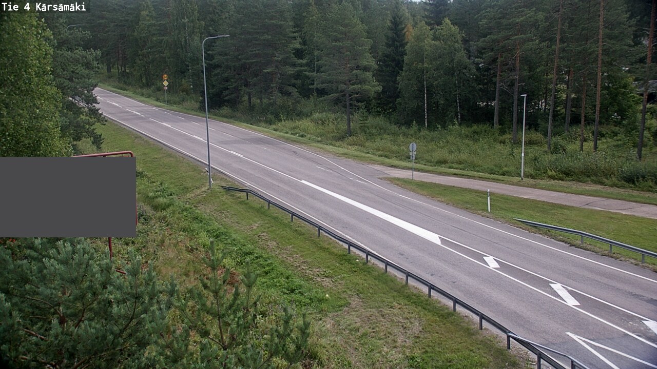 Weather Camera Image Väg 4 Kärsämäki, Kärsämäki, Pohjois-Pohjanmaa